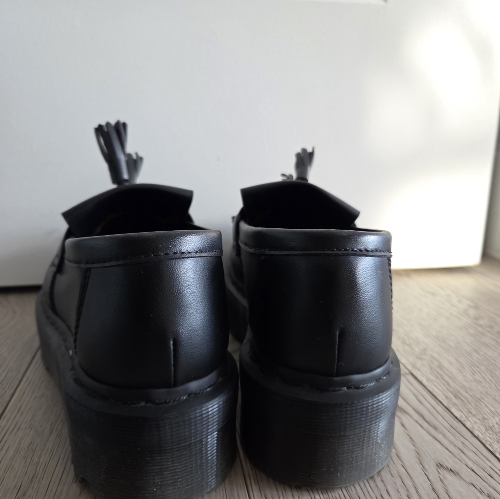 Dr. Martens Black Leather Tassel Loafers - Picture 5 of 5